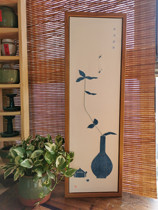 Cloth Cloth Personality Cloth Painting Folk and Decorative Painting Cloth Art Work Earth Cloth Embroidery Decoration Painting Chinese Style Decoration