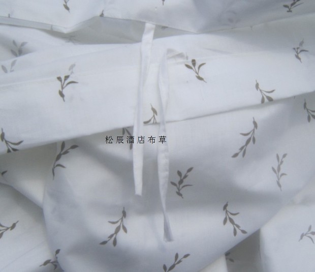 Bông cotton polyester bông khách sạn khách sạn lúa mì gai lúa mì hoa trắng gối vàng nhà máy giường gối cao su non cho trẻ sơ sinh