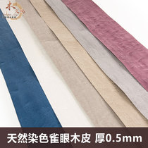 Wood Pidock Natural Dyeing Nestle Solid Wood Leather Furnishing Hotel Furniture Speaker Handmade Veneered Veneer wood leather