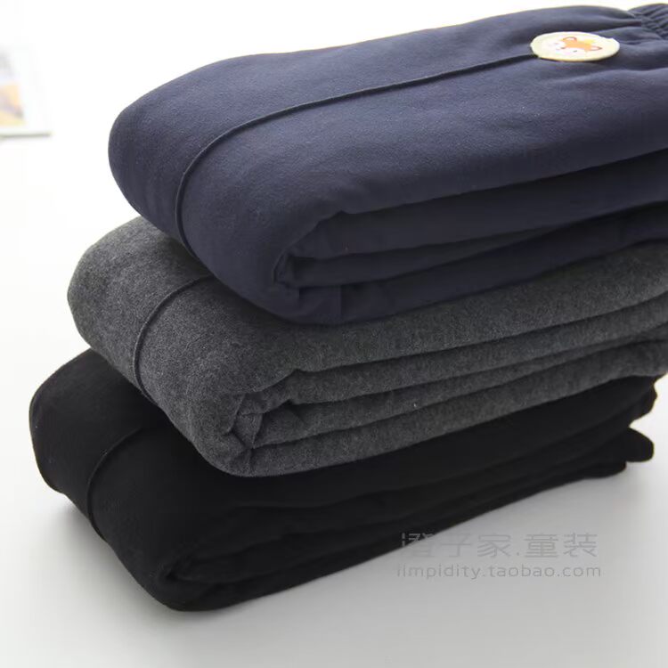 Quần dày và mềm mại ~ trẻ em hoạt hình quần cotton dày 2018 mô hình mùa đông trẻ em lớn quần trẻ em ấm áp quần đáy quần áo trẻ em 10 tuổi