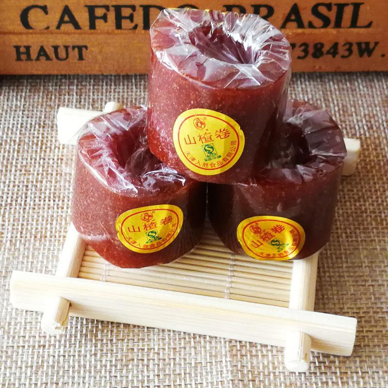 Hawthorn Rolls Open Gastrocurique Rolls Hawthorn Pasta Fruits Cortex Moutan Stomachs Conrolls Casual Hawthorn Strips Net Red Snacks Candied Fruits Bulk