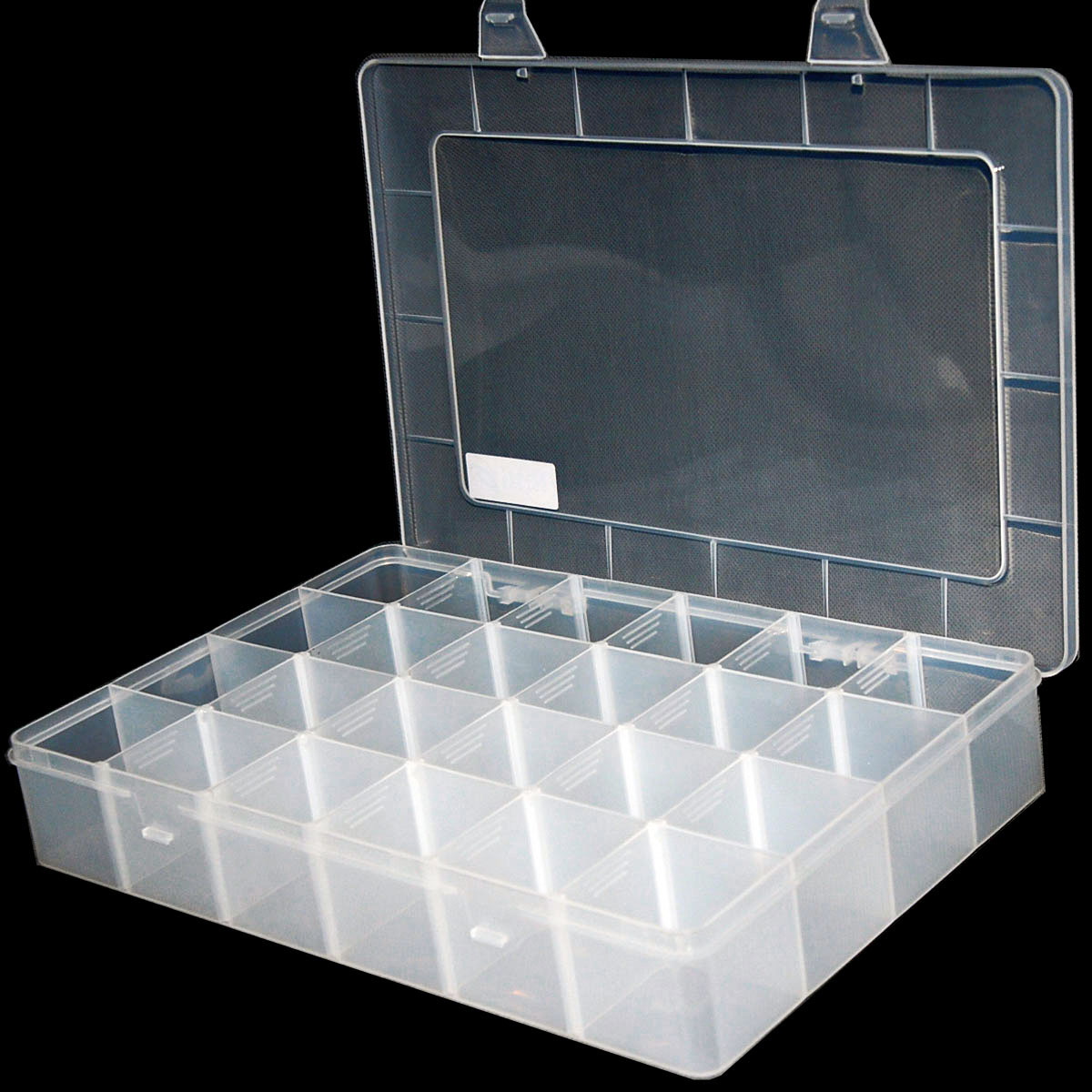 204 thickened and enlarged component box parts box Chip box IC box Patch box 24 cells movable parts box