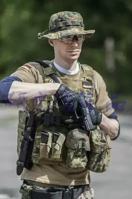 German military version of short-sleeved outdoor sports T-shirt public law original training German tactical quick-drying desert British T-shirt