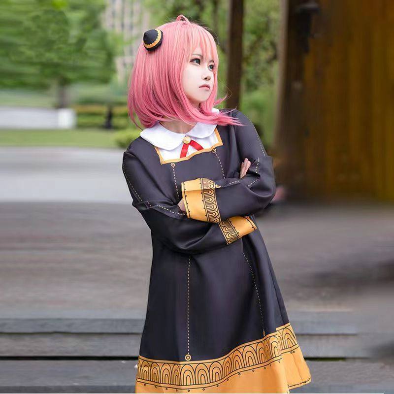 Spy X Family Anya Cosplay Costume Eden Academy Anya Anime Two-Dimensional Cosplay Dress