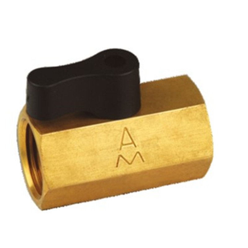 Emmeto Q11F-10T brass mini inner wire ball valve 256 3 points 4 points 6 points DN10 DN15 DN20