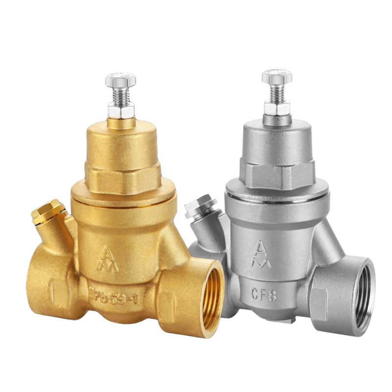 Emmeke 719 brass filter type wire pressure reducing valve Y12X-16T stainless steel pressure reducing valve pressure valve