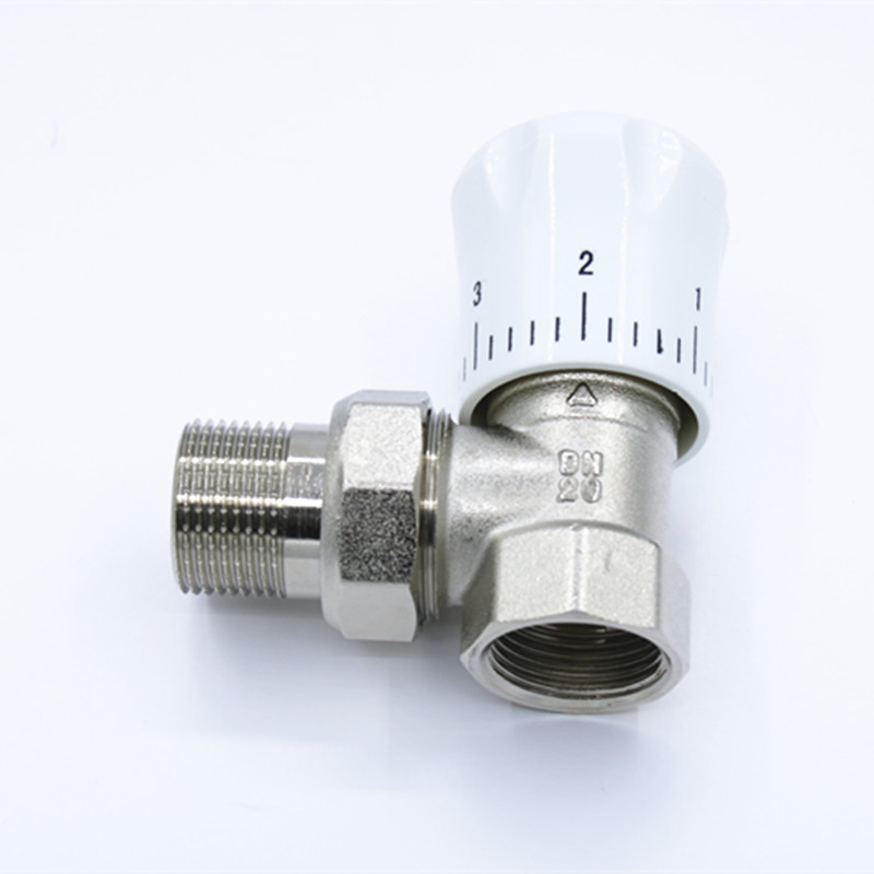 Emmeto Brass Heating Corner Corner Direct Valve 373 Regulation Valve DN15 DN20 DN25