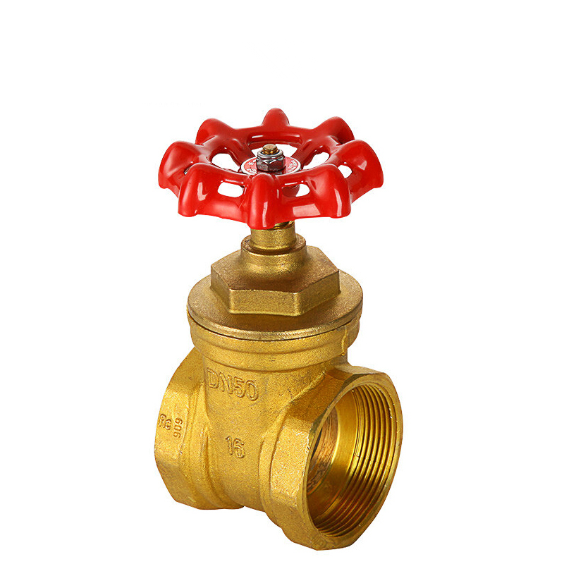 Emmerco 169 Brass Gate Valves Thickened Silk Stomp Household Piping Switch Valves Z15W-16T 4 points 6 points