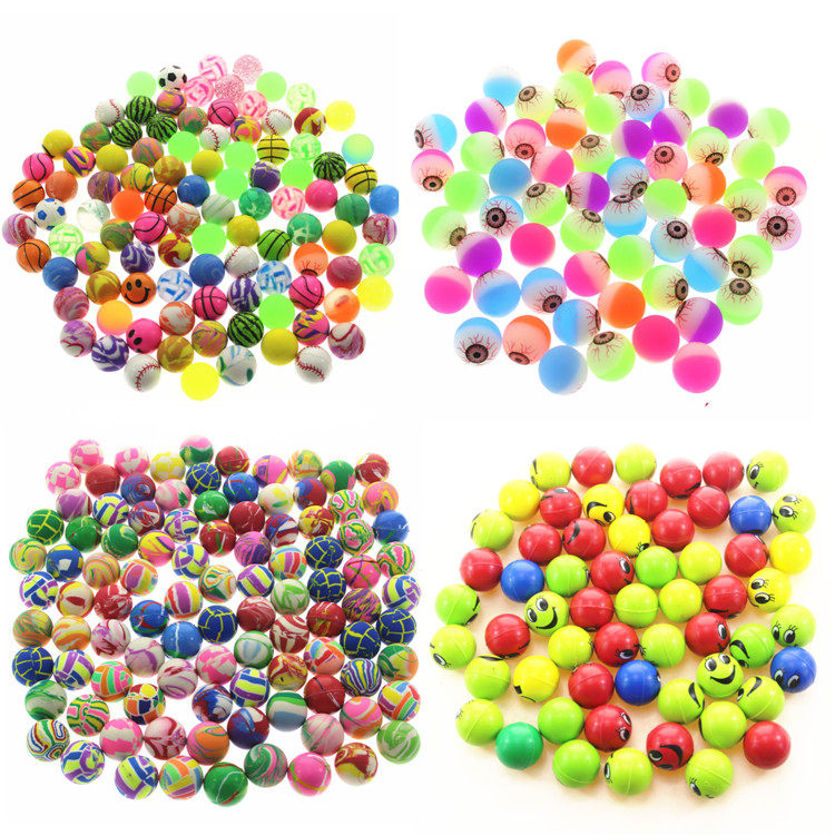 Children's nostalgia bounce - up ball No. 27, No. 30, rubber jump ball bullet bullet toy boy's small gift