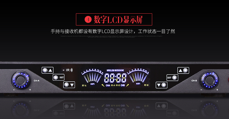 micro hát karaoke Micrô không dây SNSIR / Shen Shi H-98 dành cho hai giai đoạn micro U-giai đoạn hội thảo KTV tại nhà mic in