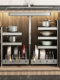 Pot Storage Rack, Kitchen Storage Rack, Multi-Layer Cabinet, Under-Sink Layered Pot Rack, Multi-Functional and Adjustable