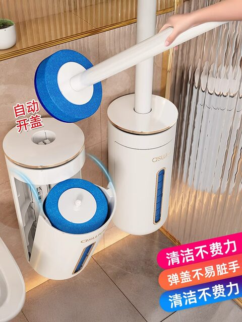 Disposable Toilet Brush Replacement Head for Home Use, No Dead Ends, 2026 New Model, Wall-Mounted Cleaning Brush, Toilet Cleaning Tool