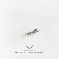 Прозрачная заколка для волос, 18mm