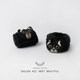 Creative animal black hair tie for hand washing, face washing, water-absorbing, sweat-absorbing wrist anti-moisture wristband