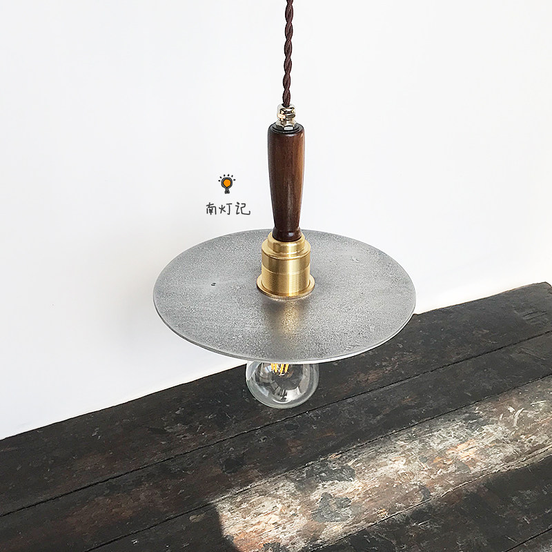 Nan Deng Ji (7 days hair) cast aluminum chandelier Retro industrial personality bar table chandelier