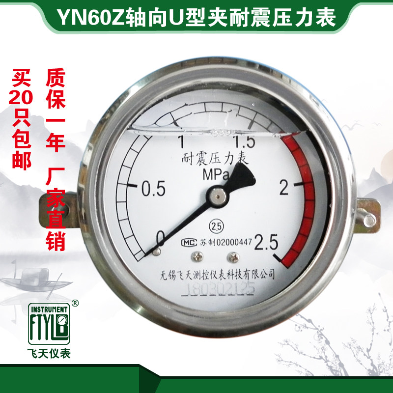 YN60Zaxial water treatment RO reverse osmosis U splint panel installed water purifier special pressure gauge