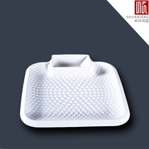Cisxiang Ceramics Dali Dumplings Plate Creative Dumplings Trays Toasted Trays Eurostyle Relief Fruit Trays