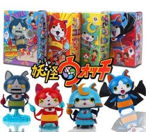  Domestic monster watch Monster watch Q version assembly model ground bound meow machine Meow samurai cat Vampire cat