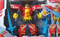 Domestic brave series first EX brave Caesar small head deformation robot toy spot