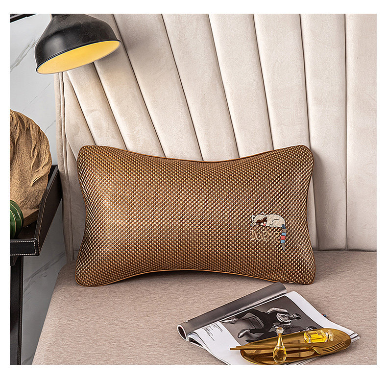 Подушка 荞麦枕头单人颈椎枕护颈椎助睡眠专用荞麦皮枕头荞麦枕芯枕套枕头