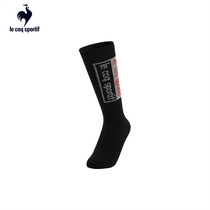 Lecac French rooster soft durable vertical strip jacquard fashion fit casual stockings men and women
