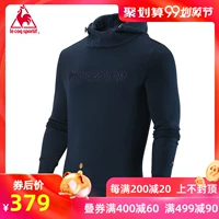 Le Cock Pháp cock cộng với nhung dày ấm ấm áo len thể thao áo len nam CB-1606183 - Thể thao lông cừu / jumper váy hoodie