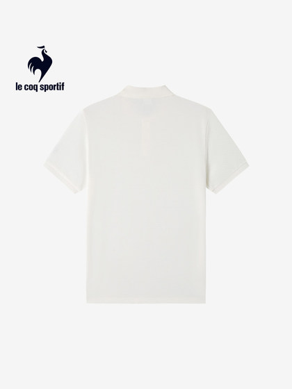 乐卡克法国公鸡夏季男士运动POLO衫时尚舒适透气百搭翻领短袖上衣