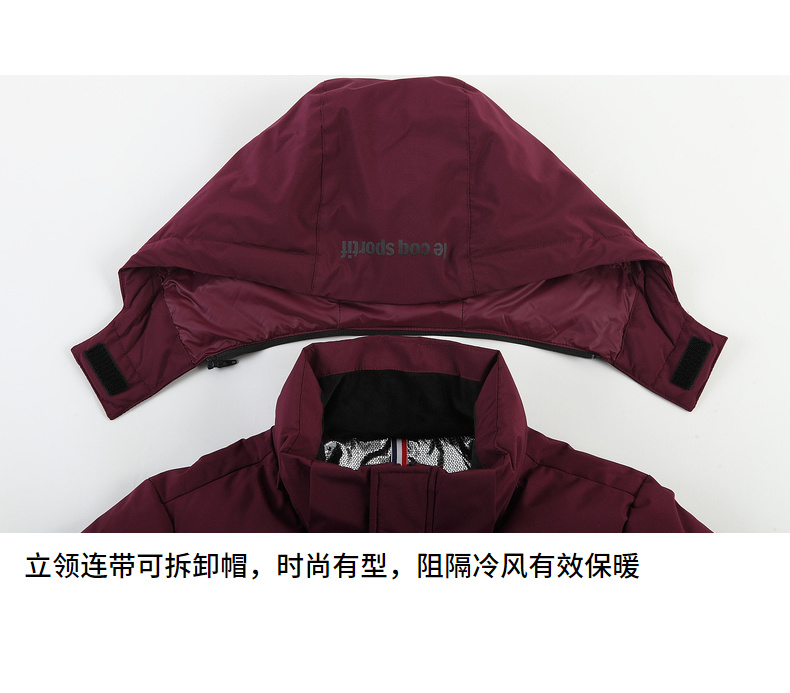 Gà Pháp lùn ngắn trùm đầu giản dị xuống áo khoác nam CB-5809183 - Thể thao xuống áo khoác áo phao nike