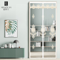 Magnetic self-priming anti-mosquito curtain summer high-end encrypted soft screen door non-perforated home bedroom fly screen window customization
