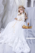 Raccoon wood {song of light light} spot drop BJD 1 4 MDD bear sister MSD doll dress