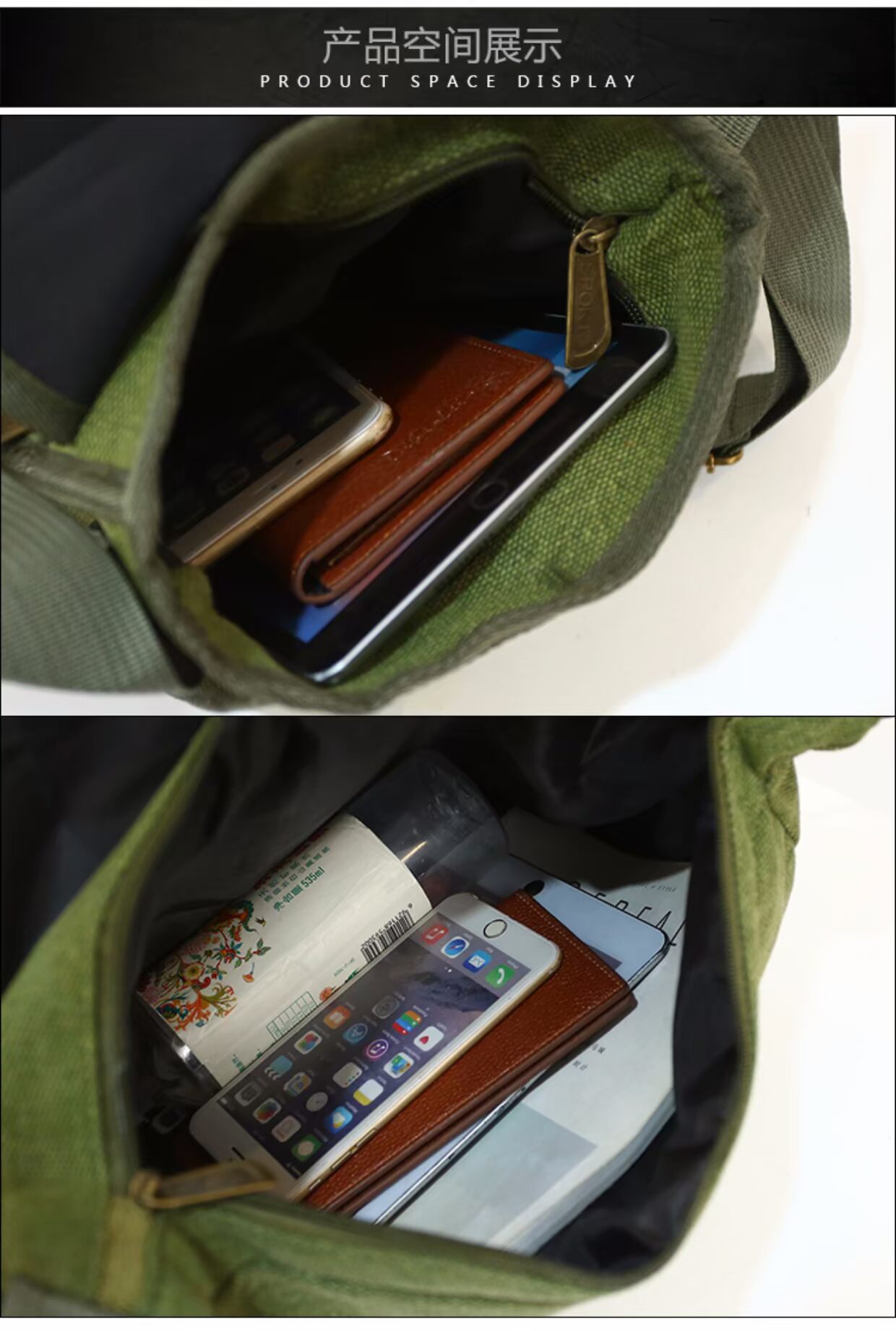 Dành cho người dân dịch vụ túi vải nam túi retro giản dị Túi Messenger Chủ tịch Mao Lei Feng ba lô dọc hoài cổ túi xách juno