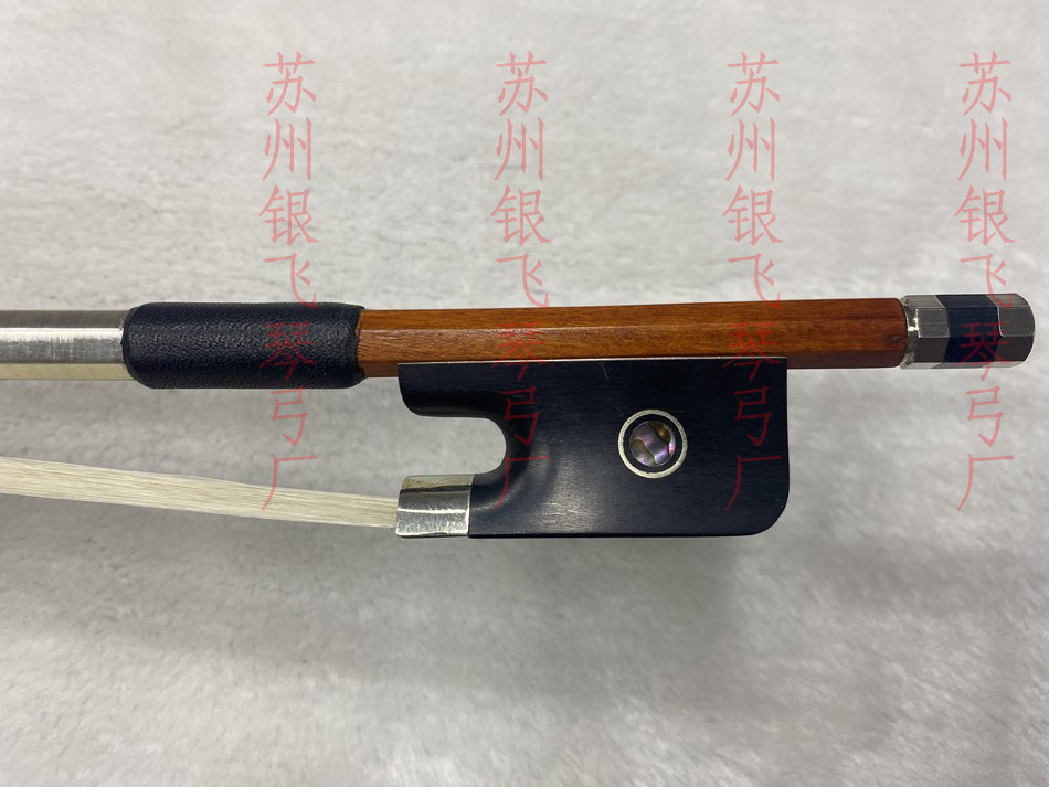 Brazilian hematoxylin cello bow octagonal bow Mongolian white horsetail adult child 3 4 2 4 1 4 violin