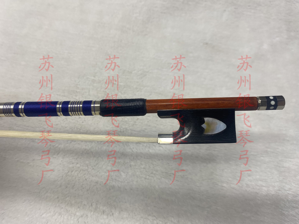 Suzhou Basil Suwood Violin Bow 4 4 Umwood End Library Elastic Good Material Hard True Horse Tail Bow