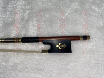 Brazilian wood violinist bow golden mullet tail bank violinist bow pure horsetail playing grade bow pole