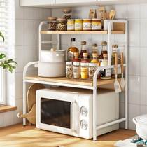 Microwave shelves Shelf Rack Oven Bracket Table table Desktop rice cooker containing frame Kitchen Accessories for Home Double