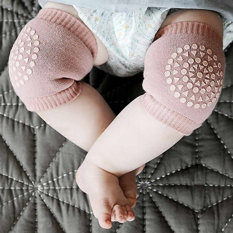 Deer father Denmark imported GOBABYGO baby crawling knee pads autumn and winter pure cotton warm protective gear non-slip