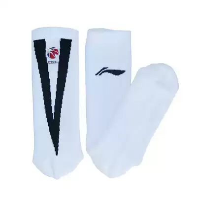 Li Ning basketball socks new product CBA sponsored version combat high tube sports towel thickened elite socks men AWLP241