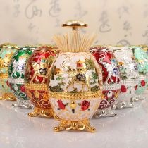  Household automatic toothpick box Simple personality creative toothpick tube Thai restaurant cute high-end pressing toothpick jar