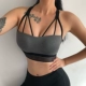 Áo ngực thể thao nữ cảm giác yoga chạy sốc tập hợp khuôn mẫu làm đẹp trở lại bộ sưu tập sữa chạy bộ đồ lót thể dục phần mỏng