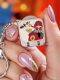 2026 New Model Mini Folding Nail Clipper Keychain Creative Portable Flip-Top Nail Scissors Pendant