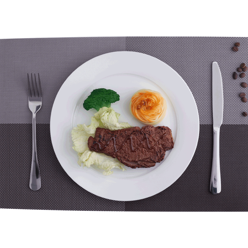 Garland European steak knife and fork spoon plate suit three - piece household lovers a full set of ipads China western tableware suit