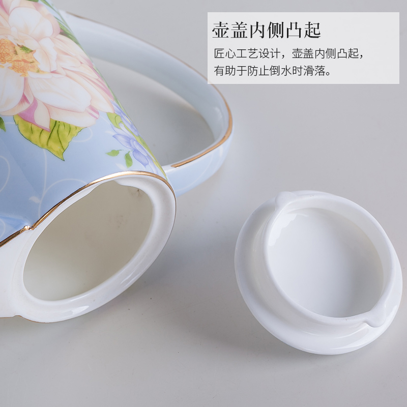 Garland ipads China cold household drinking water kettle pot heat large capacity KaiShuiHu 1 l ceramics