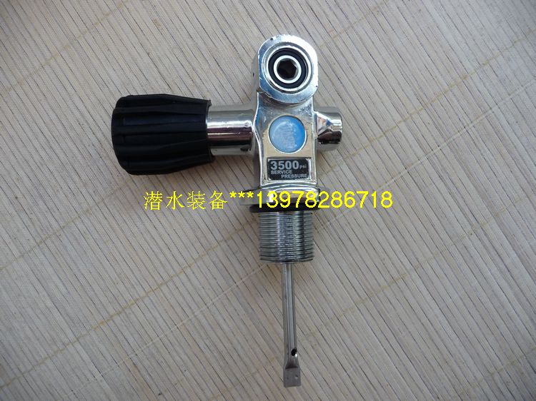 K-type diving high-pressure cylinder bottle head valve connector york DIN International general diving gas cylinder gas valve