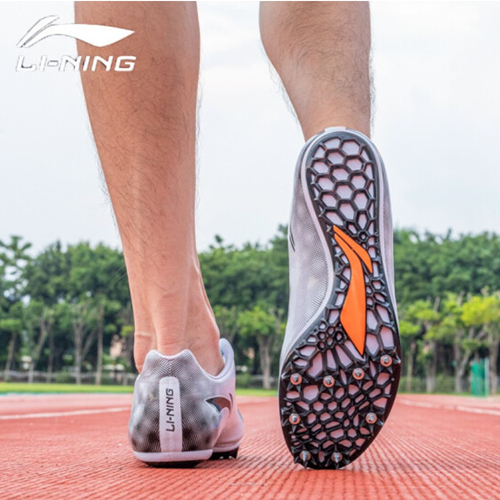 Li Ning spikes track and field sprint men's and women's high school entrance examination physical examination nails shoes eight nails professional long jump training medium and long-distance running spikes