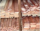 T2 red copper row 4mm * 20mm 4mm * 25mm 4mm * 30mm specs complete per kilo