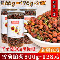 Kunlun Snow Chrysanthemum Fetal Chrysanthemum Kunlun Wild Tianshan Snow Chrysanthemum Tea Xinjiang Premium blood Chrysanthemum 500g