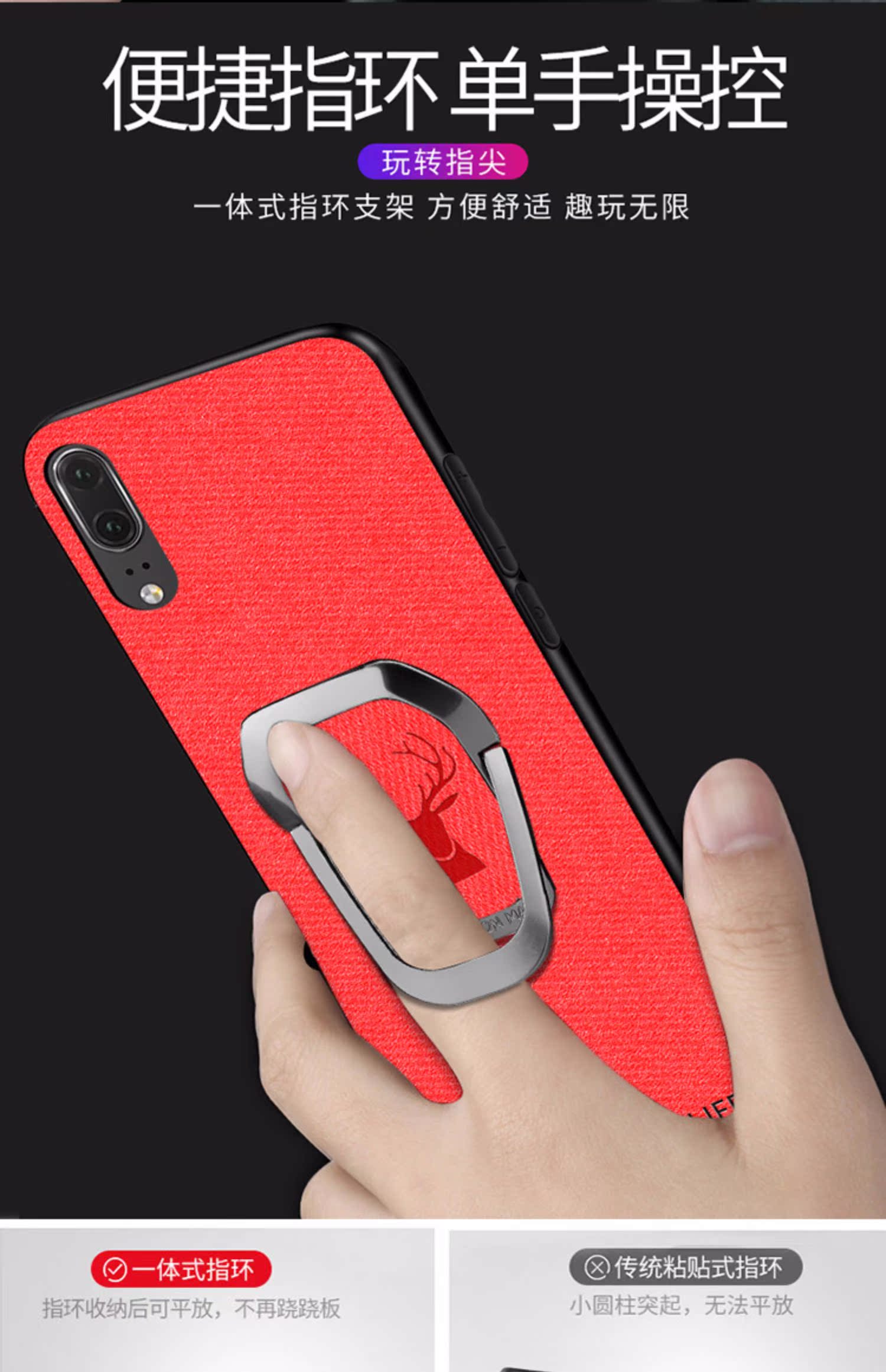 Huawei p20 vỏ điện thoại di động nữ nova3 vòng từ tính p20pro vải mềm p10 silicone nova4 bao gồm tất cả chống vỡ p10plus thủy triều thương hiệu nova3i cá tính sáng tạo nova3e net đỏ - Nhẫn nhẫn đồng tiền