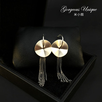 Dumb long stream of Su earrings 596