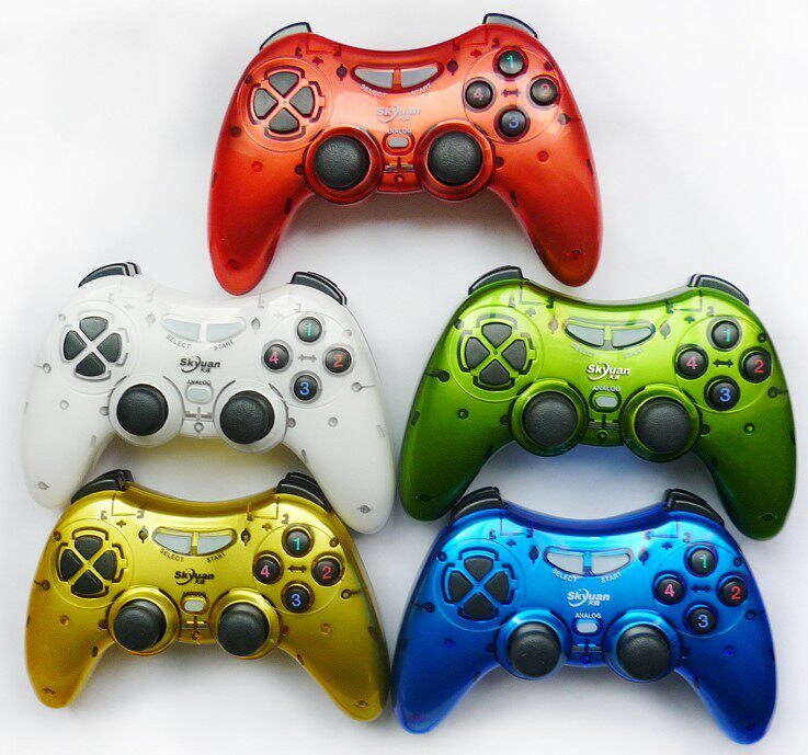 Tianyuan Fire Movie Live Android Mobile Phone TV PS3 Pen Electric Game Handle USB2 4G Wireless Rocking Lever