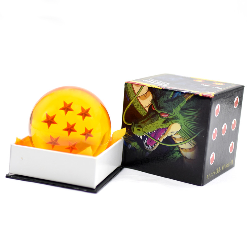 7.6CmTiktok Same Dragon Ball periphery comic name of a fictitious monkey with supernatural powers Garage Kit 7 Seed Dragon crystal Dragon Ball Model   birthday Make a wish
